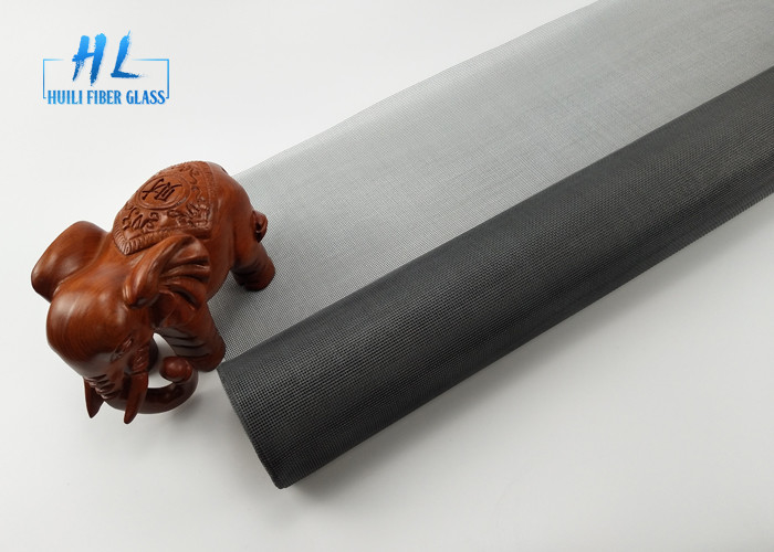 Gri Renkli Isı Direnci Fiberglas Pencere Ekran Mesh Anti Sinek