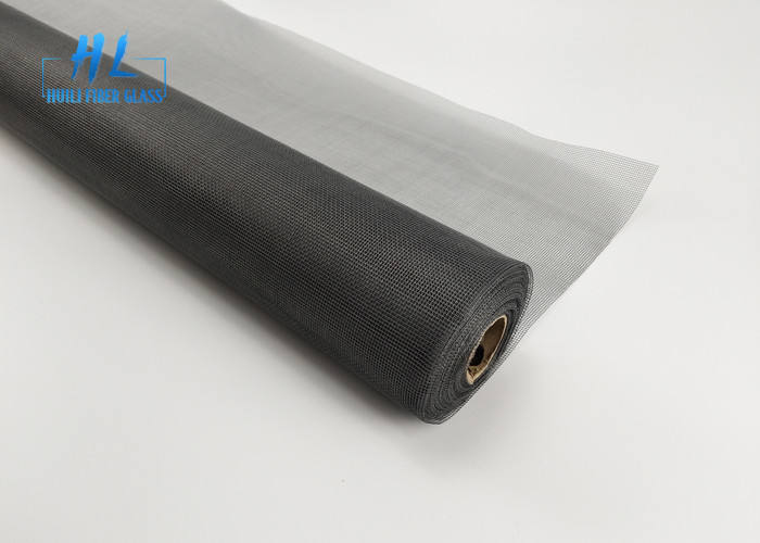 Gri Renkli Isı Direnci Fiberglas Pencere Ekran Mesh Anti Sinek