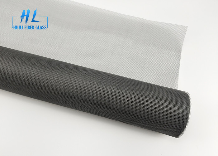Gri Renkli Isı Direnci Fiberglas Pencere Ekran Mesh Anti Sinek