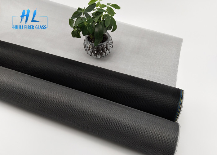 UV Dirençli Cam Elyaf Sivrisinek Ağı Max 3.0m Geniş Kanca Kapalı Yol Düz Dikiş 18*16 Ağı