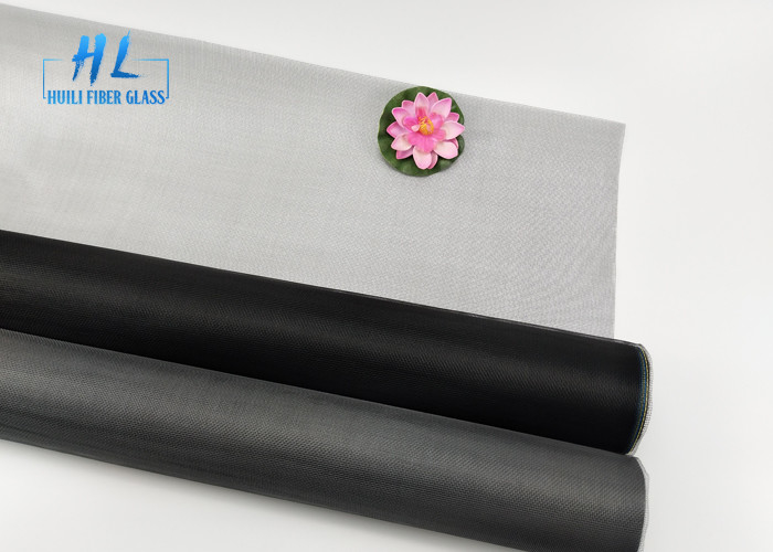 20 * 22 Kafes Boyutu Fiberglas Sineklik Böcek Mesh PVC Kaplı Yüzey İşlem