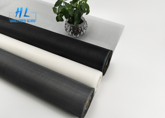 Max Wide 3.0m Fiberglass Mesh Fabric 18*16 Mesh 0.011 Inches Su geçirmez Toz geçirmez Siyah Gri Beyaz