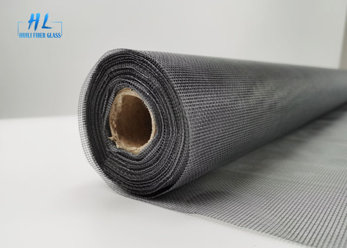 Fiberglass Mosquito Mesh 20*20 Square Hole Portable Roll 33 Tex Yarn