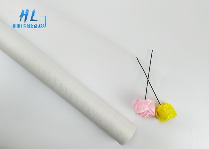 Düz Dokuma Fiberglas Pencere Ekranı 120G Beyaz Renk Anti Böcek