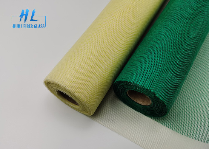 Pencere Düz Dokuma Sineklik Mesh Rulo Sarı Renk 6ft * 30m