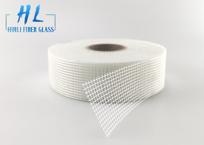 Plain Woven C Glass Fiberglass Self Adhesive Tape % 30 yapıştırıcı ısıya dayanıklı 500C'ye kadar