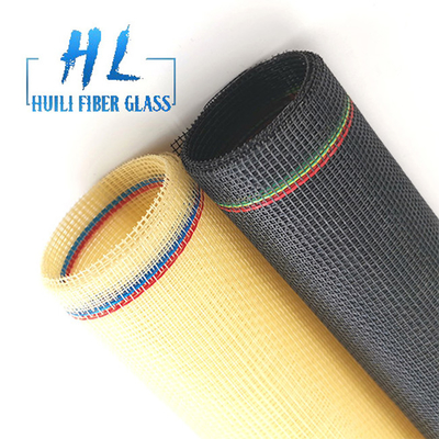Plain Weave Fiberglass Insect Screen Ticari Endüstriyel Açık Selvedge Kenar Uzunluğu 30m-300m