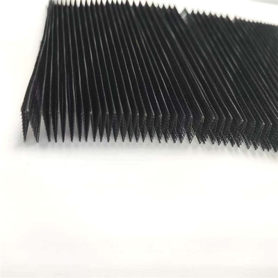 Siyah Çekici Poliester Pliated Mesh Plisse Böcek Ekranı Pencere ve Kapı için Katlanabilir Ağ