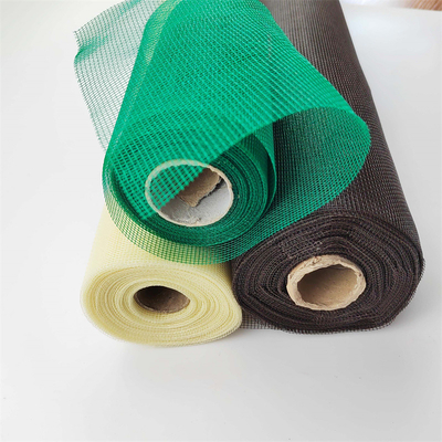 Plain Weave Lightweight Fiberglass Insect Screen Mesh Ekonomik Yüksek Işık İletim