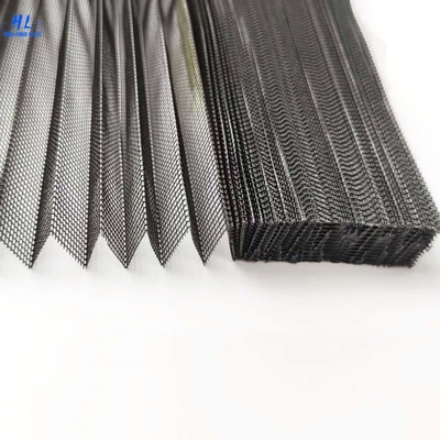 Yenilikçi Çok yönlü Pleiated Mesh Screen / Kapılar için Pleiated Fly Screen