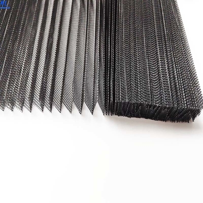Çekilebilir Pleated Fly Screen 120g/m2 Çeşitli Uygulamalar İçin