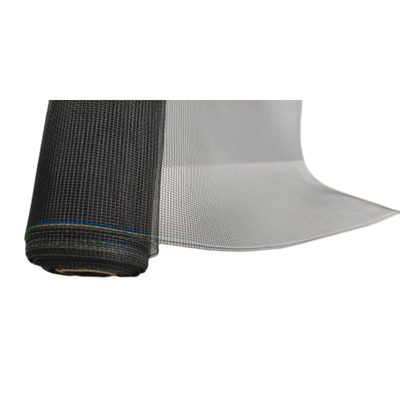 PVC Kaplı Fiberglas Pencere Koruma Ağı 18*16 örgü, Uzun Ömürlü Dayanıklılık için Düz Dokuma Örgü Tipi