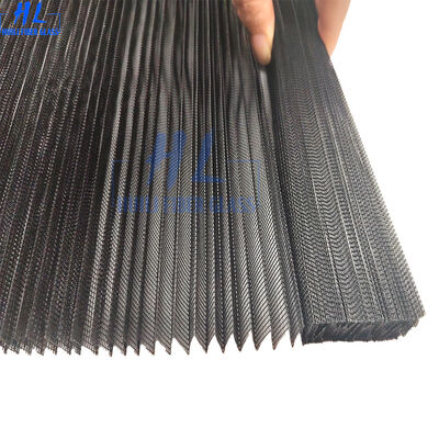 Katlanabilir Ekran - Tedarikçiler Genişliği 3m Plisse Böcek Ekranı Temizlenmesi Kolay %100 Poliester malzemeden Yapılmış İç Kapılar için Uygun