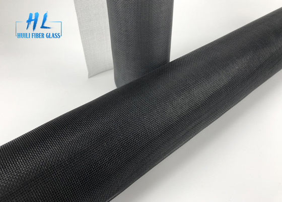 Mesh 18 * 16 Cam Fiber Fly Screen Alüminyum Zincir Fly Screen Beyaz Yeşil Kolay Kurulum