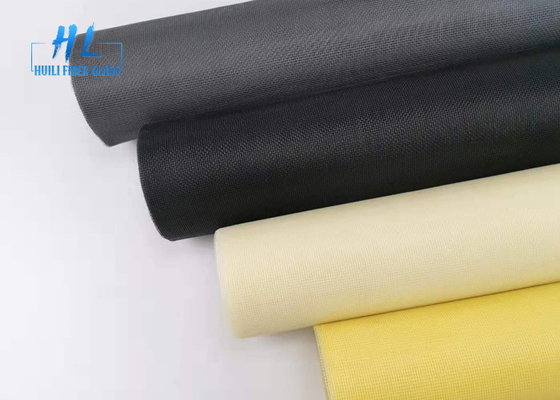 17x16 Mesh 120g / m2 Fiberglas Böcek Ekranı PVC Kaplamalı Yangına Dayanıklı