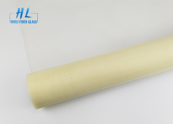 Kare delik şekli cam lif böcek ekranı Max 3.0m Geniş 0.25mm iplik çapı