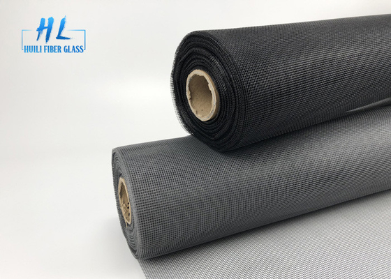 Standart 18 * 16 Siyah PVC Kaplı Fiberglas Böcek Ekranı