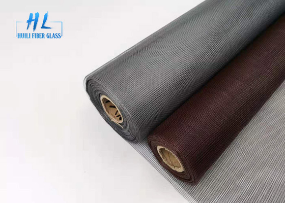 Pencere Patio Balkonu için Kanca ile Fiberglass Mesh Fly Screen