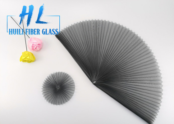 Sürgülü Pencereler İçin Polyester PP Pileli Örgü Katlanır Pencere Cibinlik