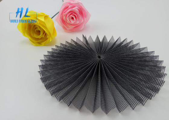 Polyester Plisse Sivrisinek Ekranı Mesh Fiberglas Katlanır Böcek Ekranı