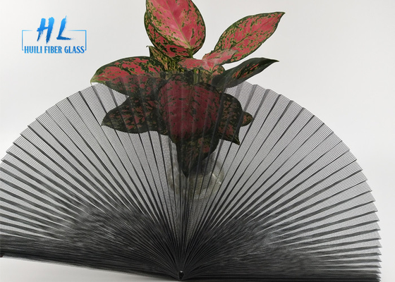 Siyah ve Gri Renk ile Anti Sivrisinek Polyester Katlanabilir Pencere Ekranı