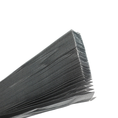 8ft 9ft Gri Renk Polyester Katlanır Pencere Ekran Sivrisinek Pileli Mesh