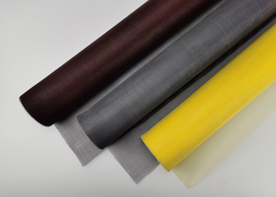Siyah Gri 110g 100g Fiberglas Hasır Fiberglas Böcek Ekran Mesh