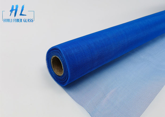Mavi 18 * 14 inç Fiberglas Pencere Ekranı Mesh Anti Mosquito Net