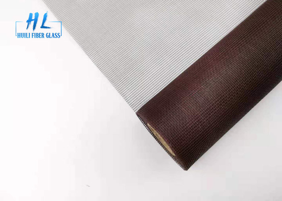Kapalı Selvedge Fiberglass Bug Screen / Fiberglass Fly Screen 0.25mm Yarn Diameter Residential için