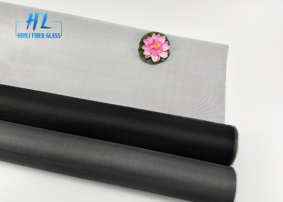 20 * 22 Kafes Boyutu Fiberglas Sineklik Böcek Mesh PVC Kaplı Yüzey İşlem