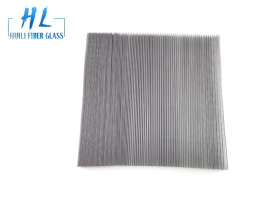 Pileli Ekran Penceresi 18 * 15 Plisse Böcek Ekran Ağırlığı 50-100g