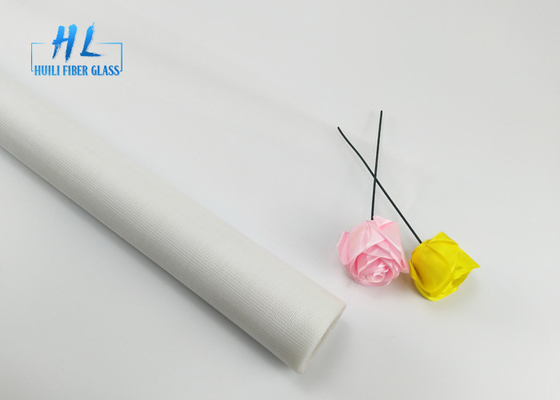 Plain Weave Fiberglass Fly Screen Hook Closure UV Dirençli Özel Renklerle Yangın geçirmez Ekran