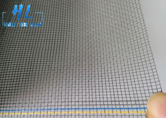 Pencere ve kapı koruması için ısı ayarlama tedavisi ile kare cam lif böcek ekran rulo